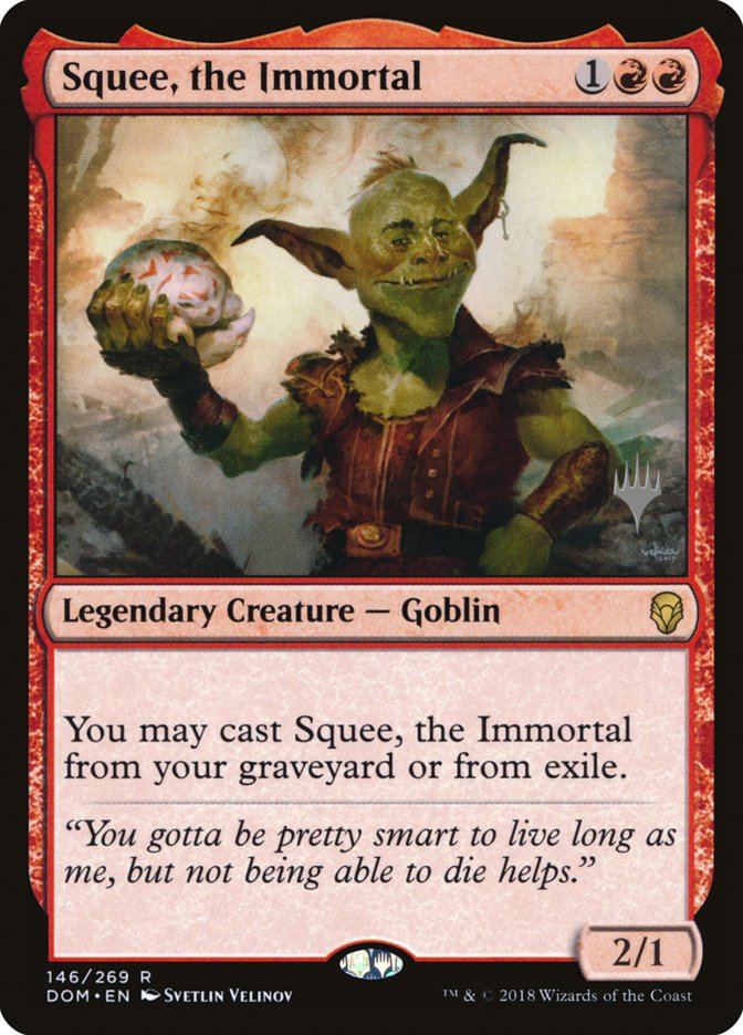 Squee, the Immortal (Promo Pack) [Dominaria Promos] | Silver Goblin