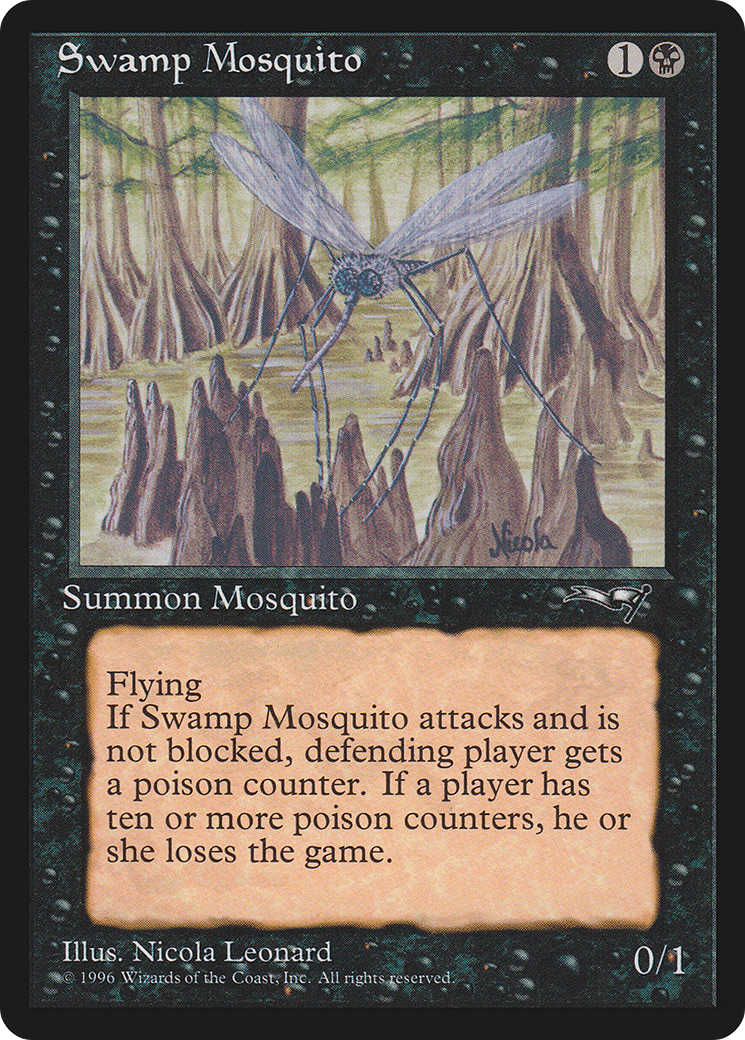 Swamp Mosquito (Facing Side) [Alliances] | Silver Goblin