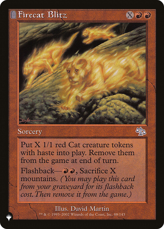Firecat Blitz: (tombstone) (JUD-88)