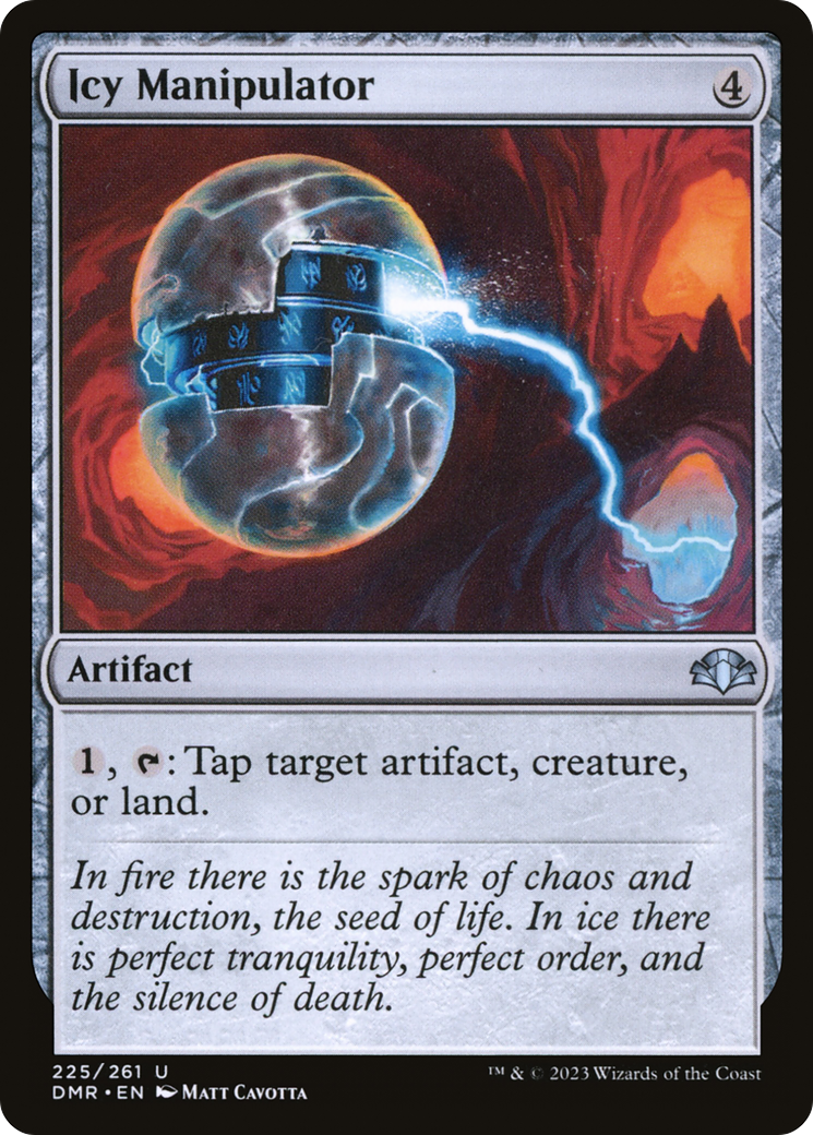 Icy Manipulator [Dominaria Remastered] Foil