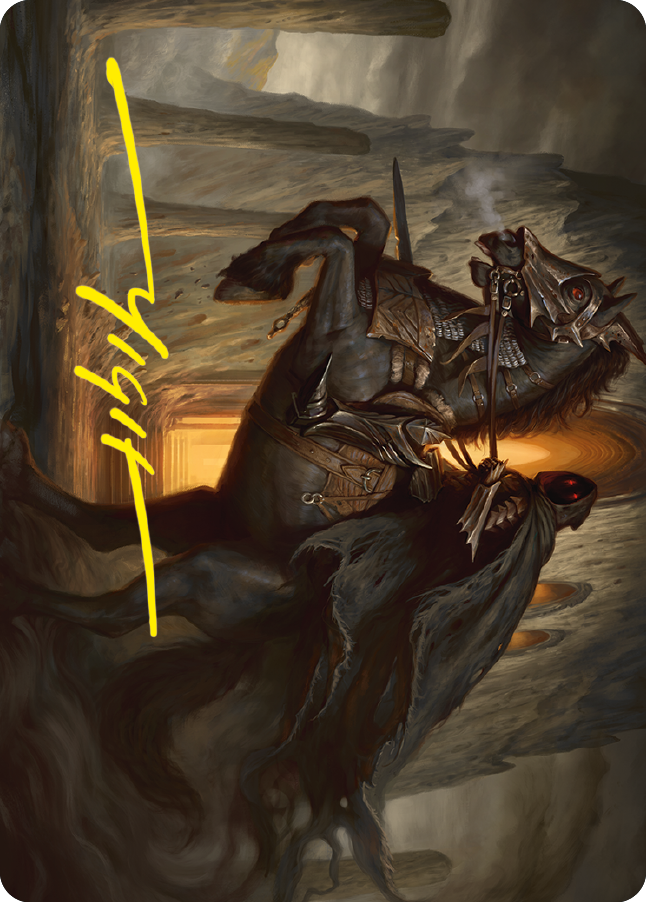 Nazgul Art Card (Gold-Stamped Signature) [The Lord of the Rings: Tales of Middle-earth Art Series] | Silver Goblin