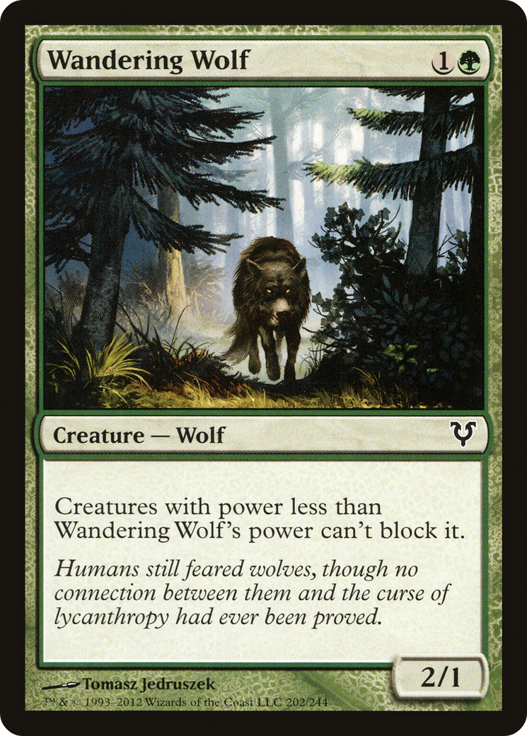 Wandering Wolf (202) - Avacyn Restored