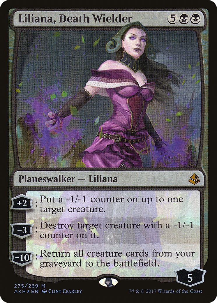 Liliana, Death Wielder [Amonkhet] | Silver Goblin