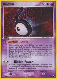 Unown (T) (T/28) [EX: Unseen Forces] | Silver Goblin
