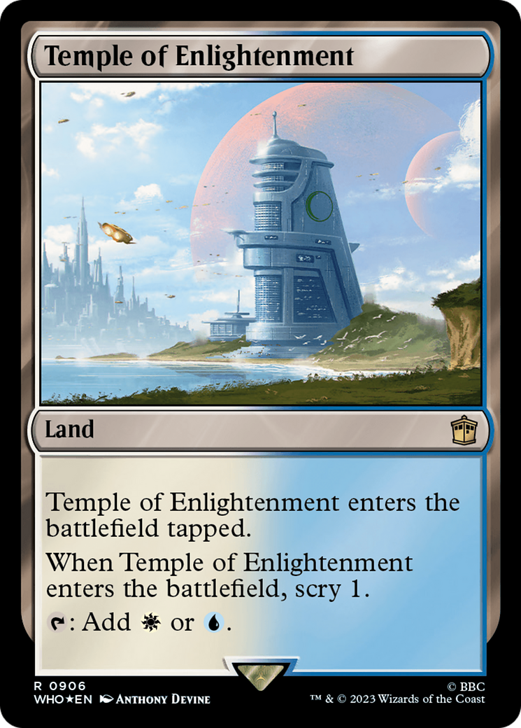 Temple of Enlightenment (Surge Foil) [Doctor Who] | Silver Goblin