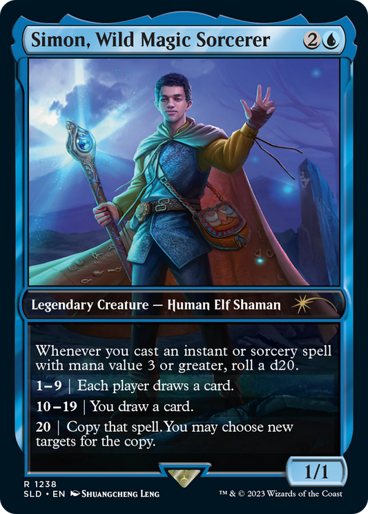 Simon, Wild Magic Sorcerer [Secret Lair Drop Series] Foil