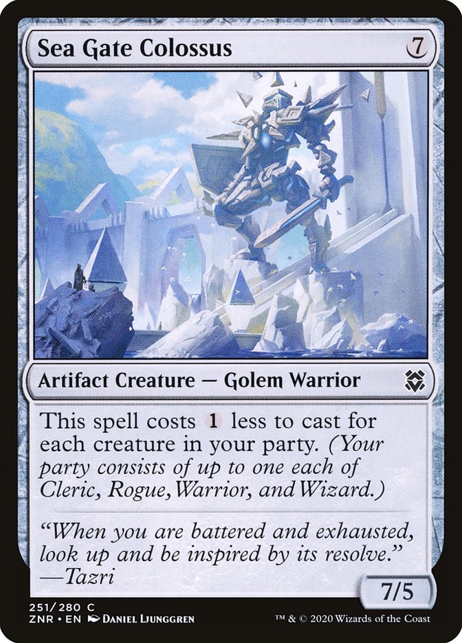 Sea Gate Colossus [Zendikar Rising] | Silver Goblin