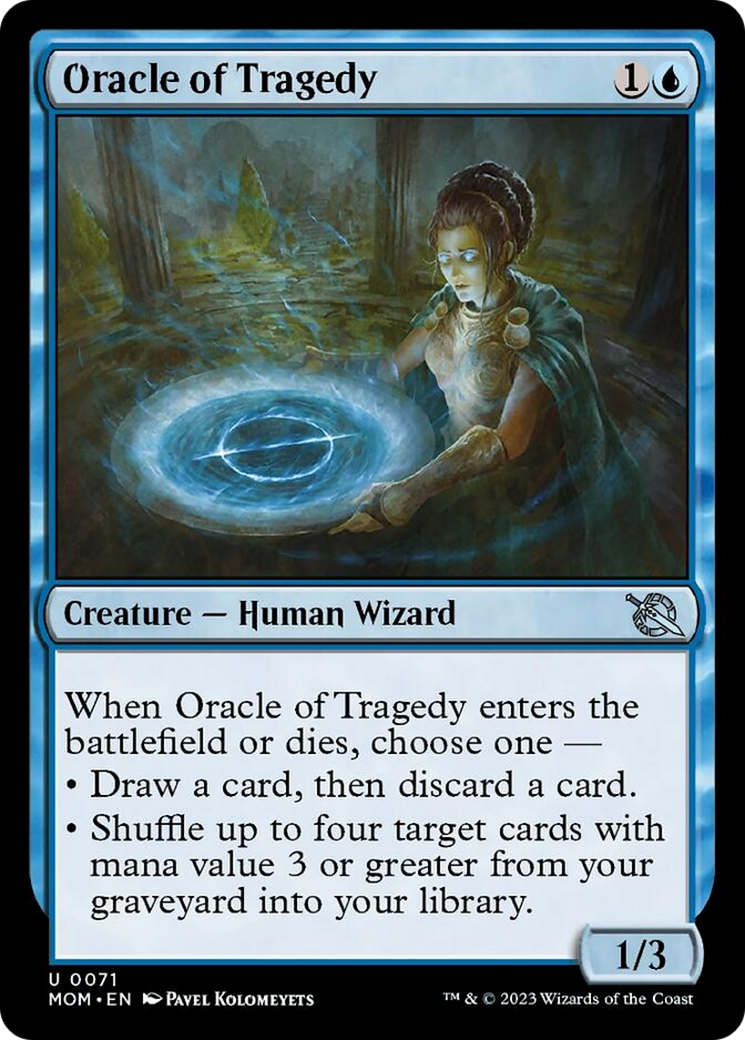 Oracle of Tragedy [March of the Machine] | Silver Goblin