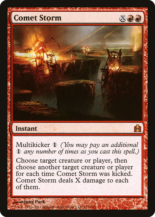 Comet Storm [Commander 2011]
