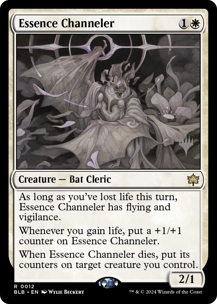 Essence Channeler (Promo Pack) [Bloomburrow Promos] | Silver Goblin