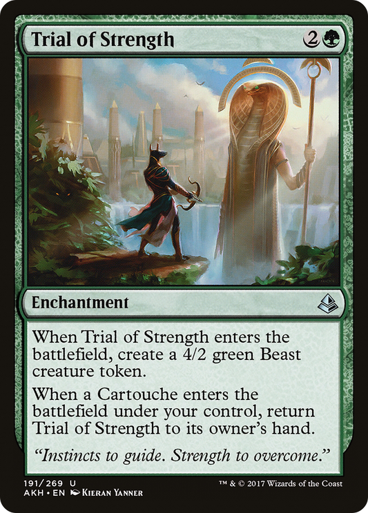 Trial of Strength [Amonkhet] Foil