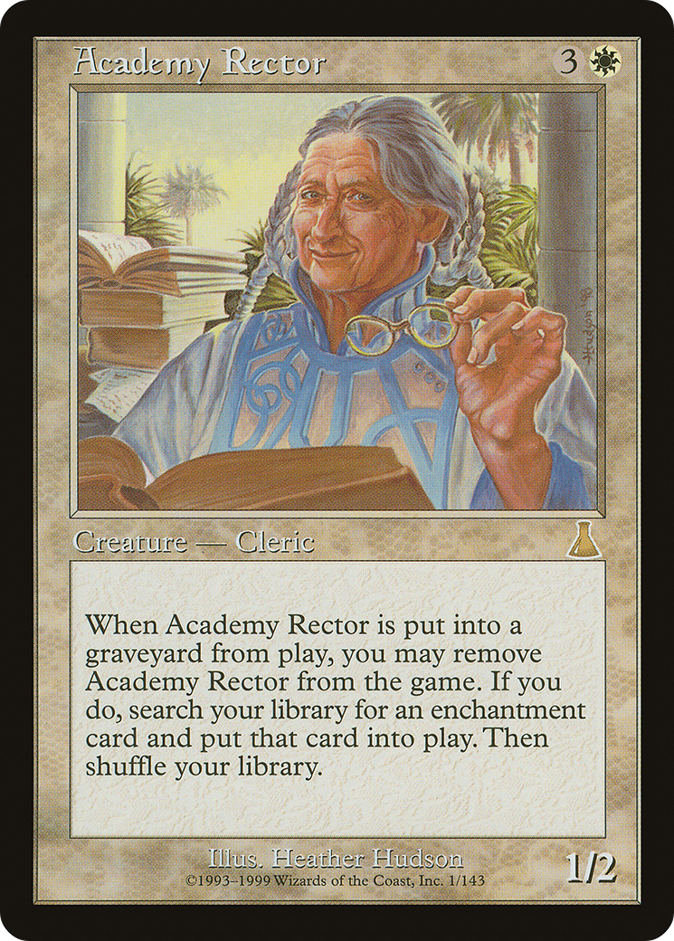 Academy Rector (001) Foil - Urza's Destiny