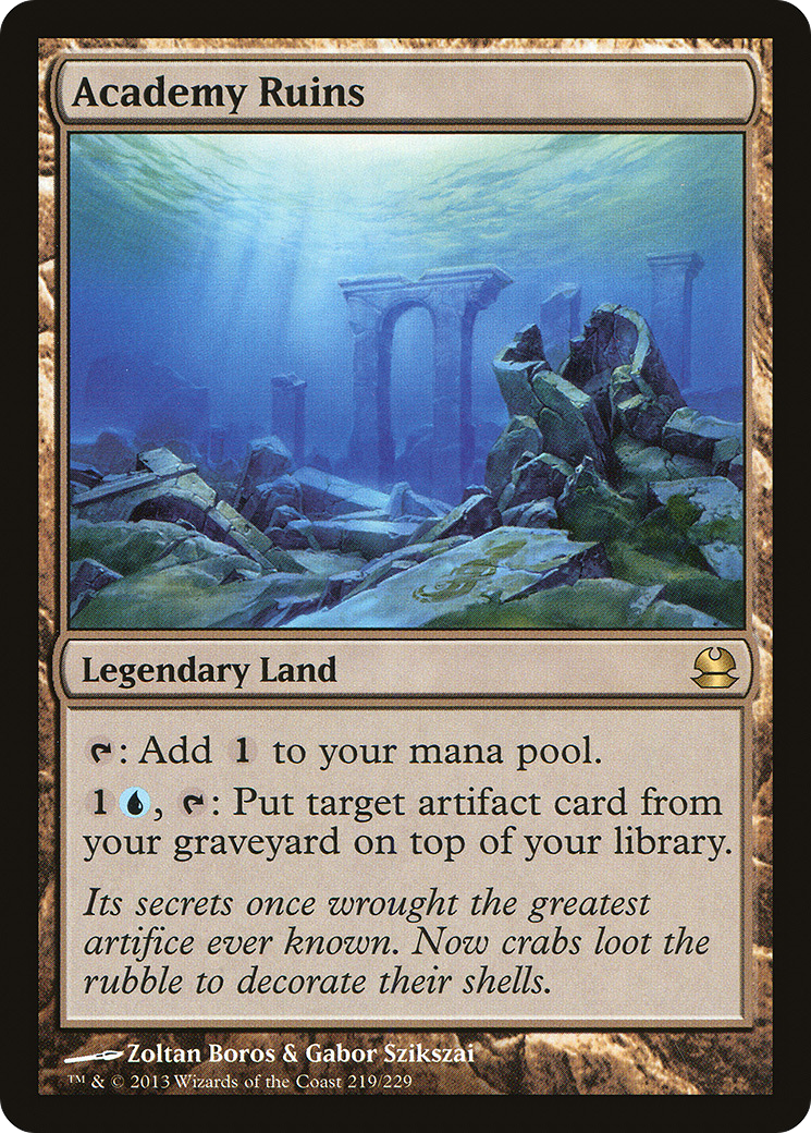 Academy Ruins (219) Foil - Modern Masters