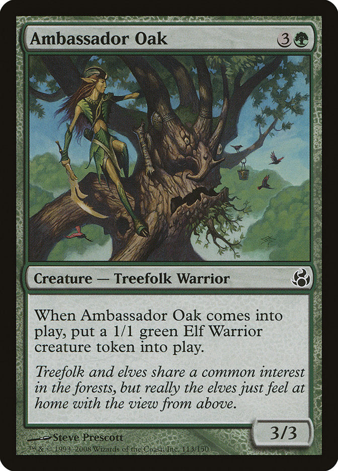 Ambassador Oak (Oversized) [Oversize Cards] | Silver Goblin