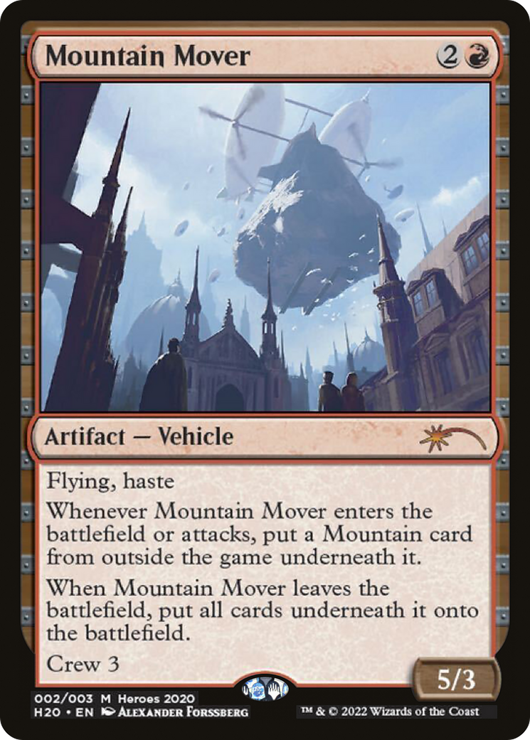 Mountain Mover (002) - 2020 Heroes of the Realm