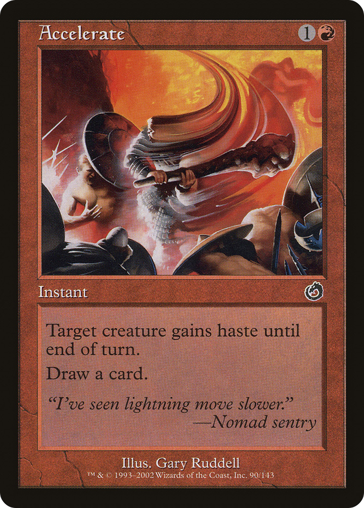 Accelerate (090) Foil - Torment