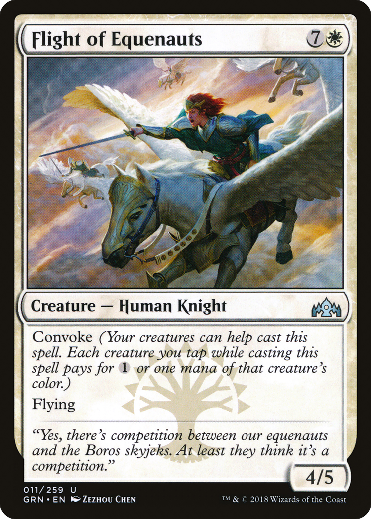 Flight of Equenauts [Guilds of Ravnica] Foil