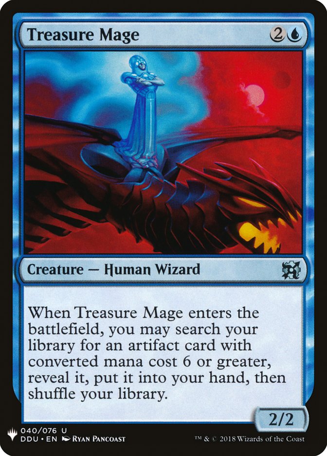 Treasure Mage [Mystery Booster] | Silver Goblin