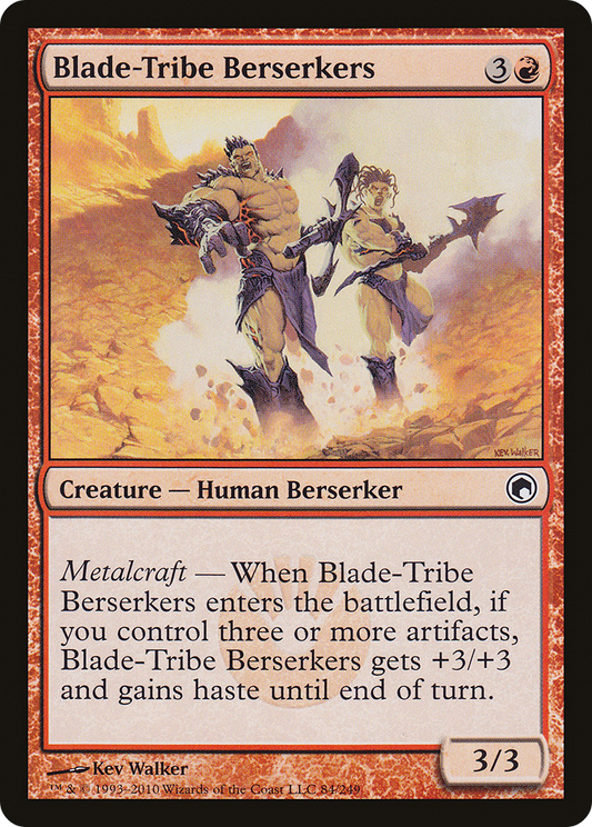 Blade-Tribe Berserkers [Scars of Mirrodin] Foil