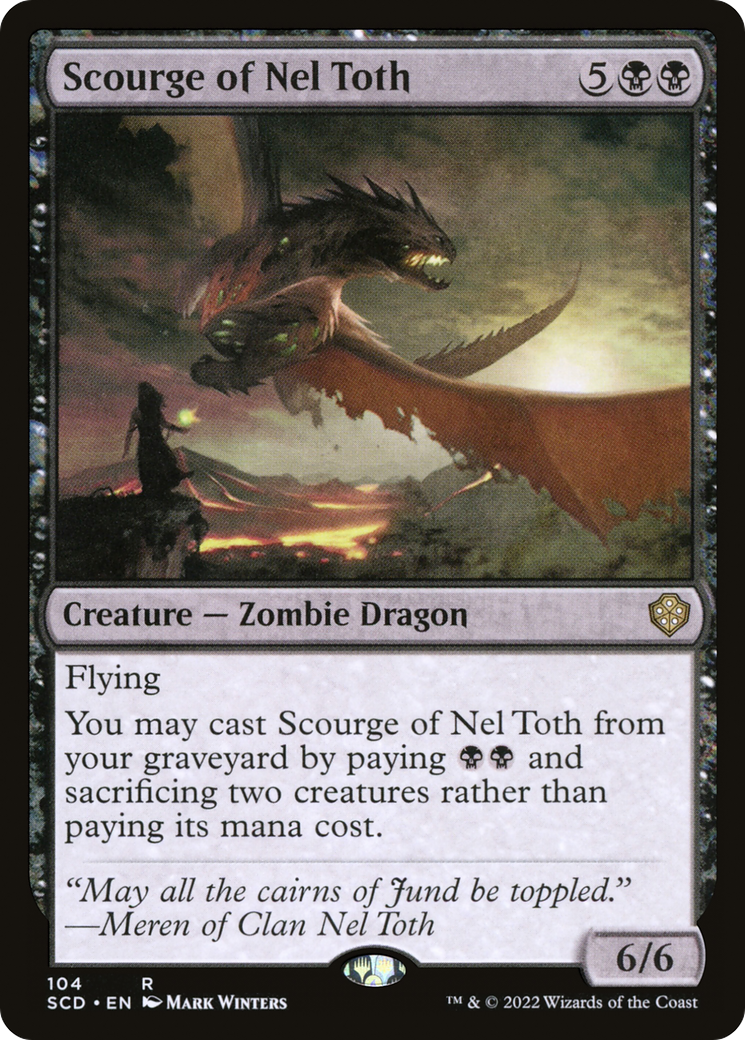 Scourge of Nel Toth (104) - Starter Commander Decks