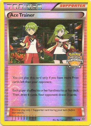 Ace Trainer (Regional Championships) (69) Reverse Holofoil - League & Championship Cards