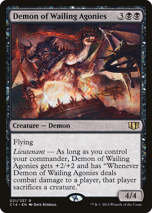 Demon of Wailing Agonies [Commander 2014]