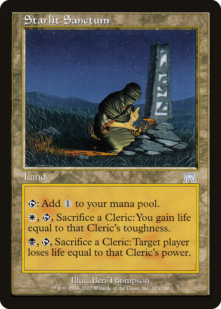 Starlit Sanctum [Onslaught] Foil