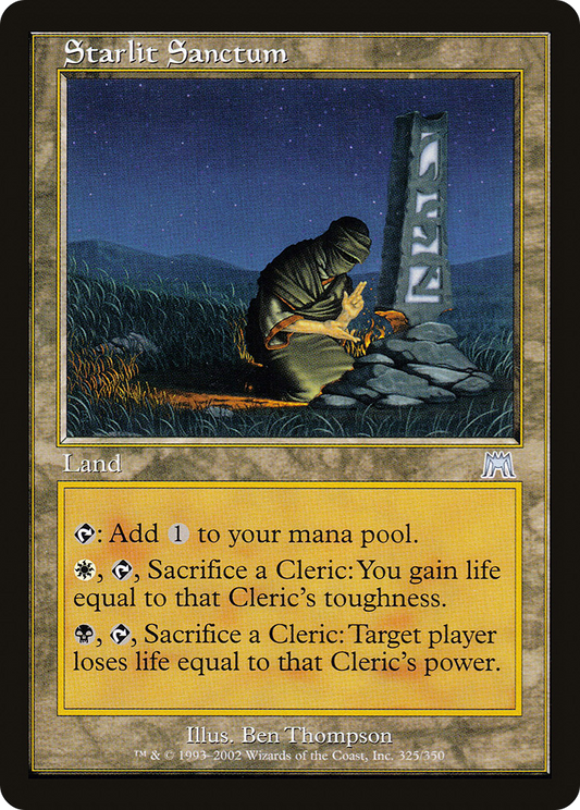 Starlit Sanctum [Onslaught] Foil
