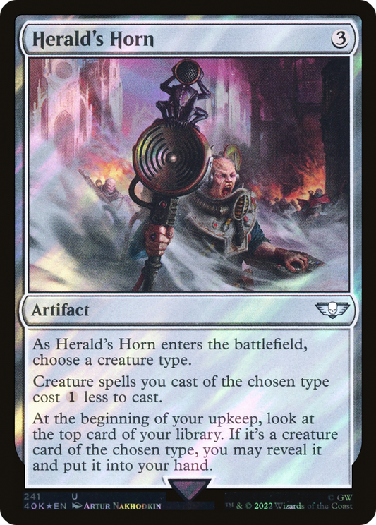 Herald's Horn (Surge Foil) [Warhammer 40,000]