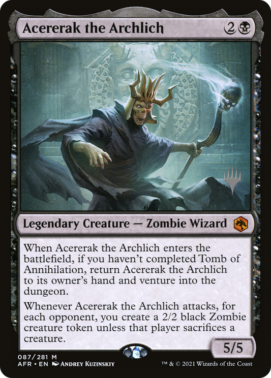 Acererak the Archlich (Promo) (087) - Adventures in the Forgotten Realms