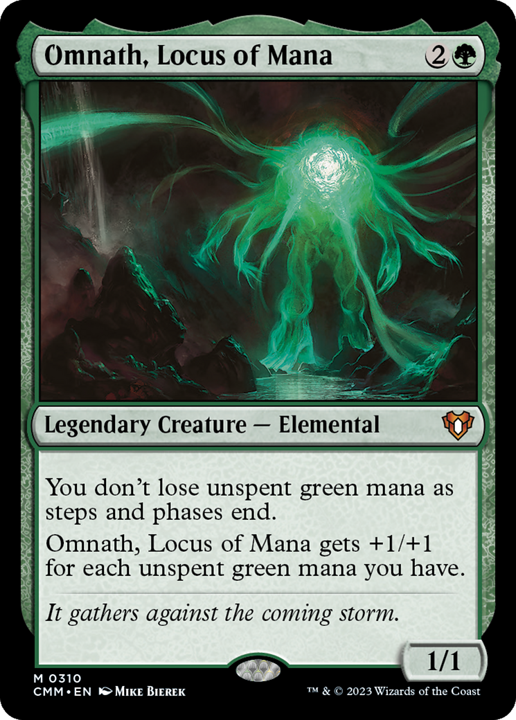 Omnath, Locus of Mana [Commander Masters] Foil