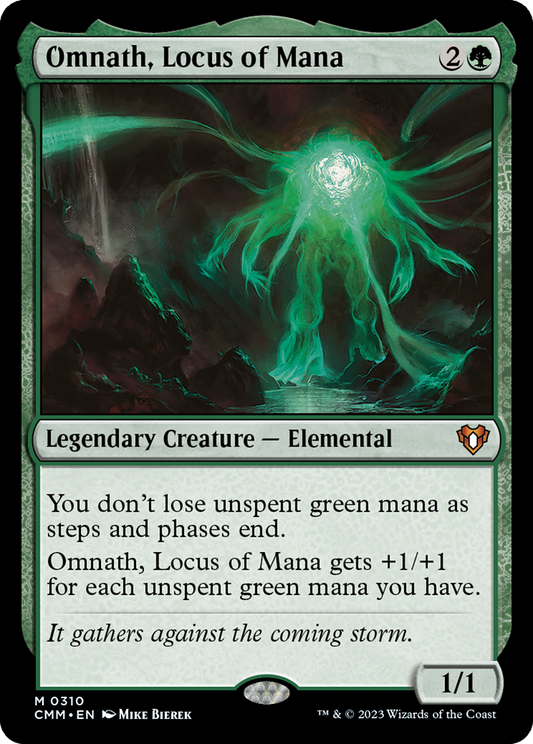 Omnath, Locus of Mana [Commander Masters] Foil