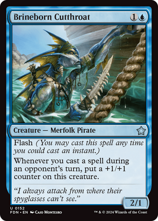 Brineborn Cutthroat [Foundations] Foil