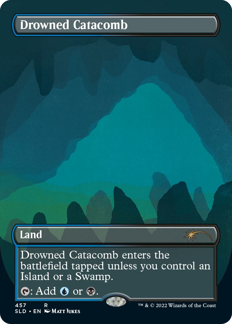 Drowned Catacomb (Borderless) [Secret Lair Drop Series] | Silver Goblin