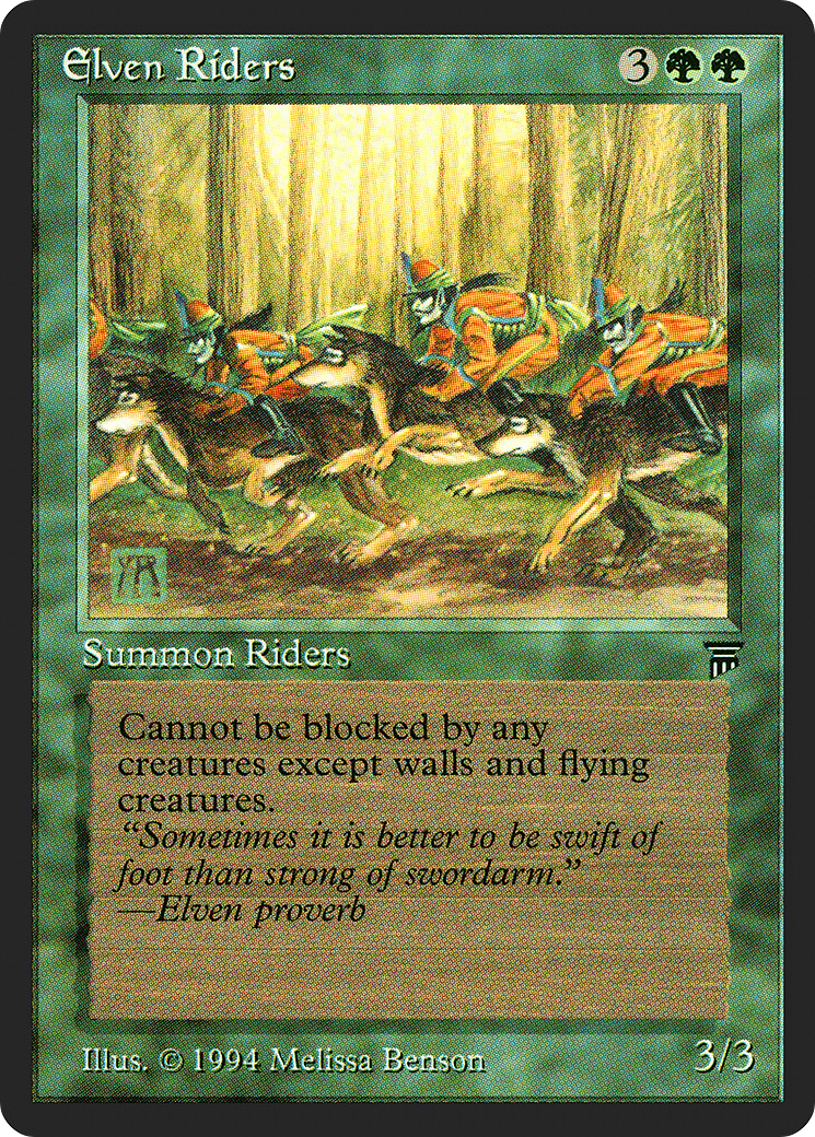 Elven Riders [Legends] | Silver Goblin