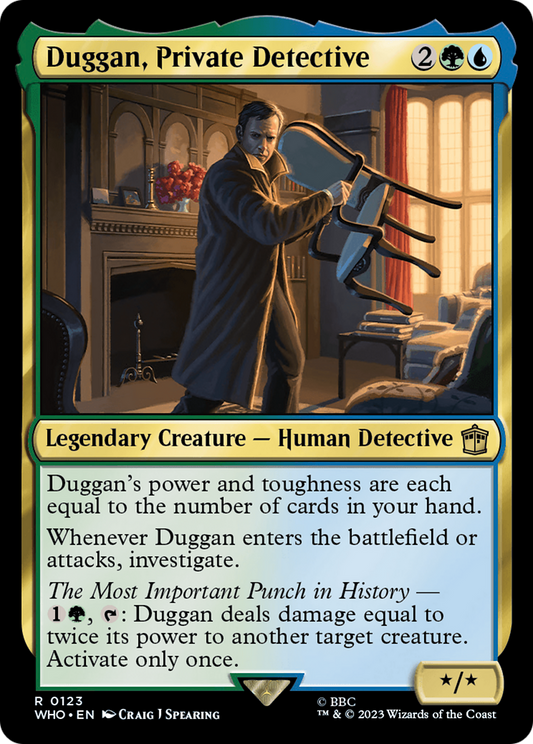 Duggan, Private Detective [Doctor Who] Foil