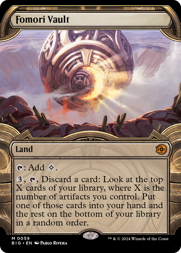 Fomori Vault (Showcase) [Outlaws of Thunder Junction: The Big Score] Foil