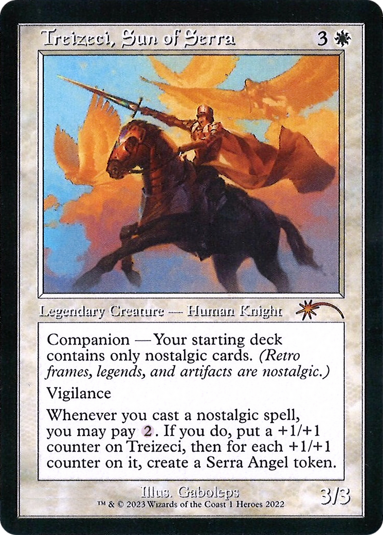 Treizeci, Sun of Serra (Retro) (001) - 2022 Heroes of the Realm