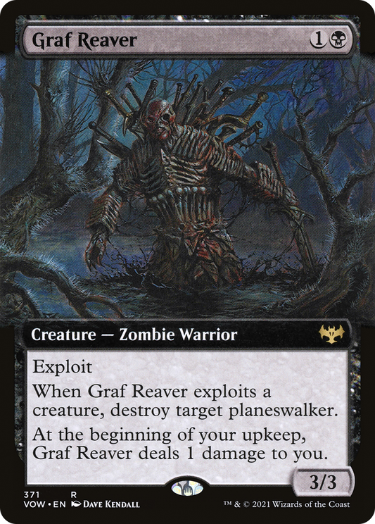 Graf Reaver (Extended Art) [Innistrad: Crimson Vow] Foil