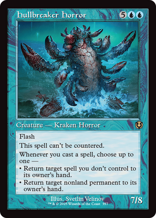 Hullbreaker Horror (Retro Frame) Foil (357) - Innistrad Remastered