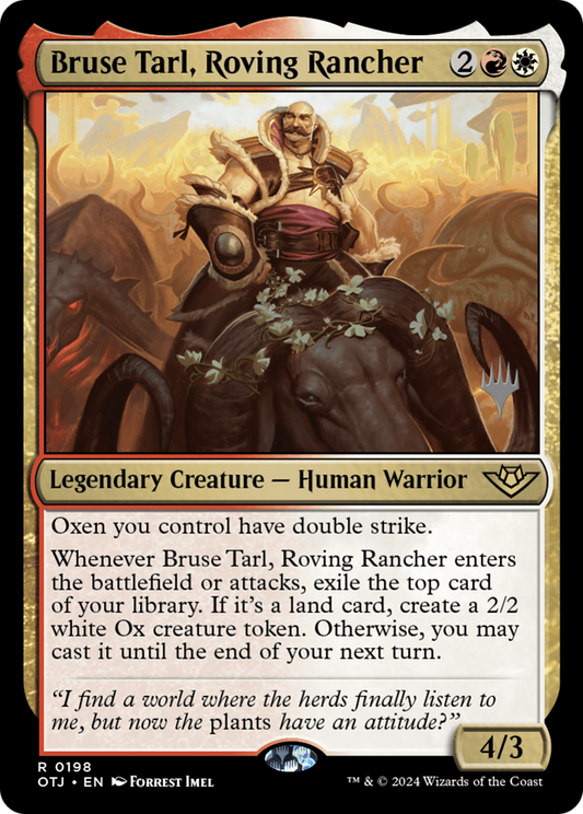 Bruse Tarl, Roving Rancher (198P)