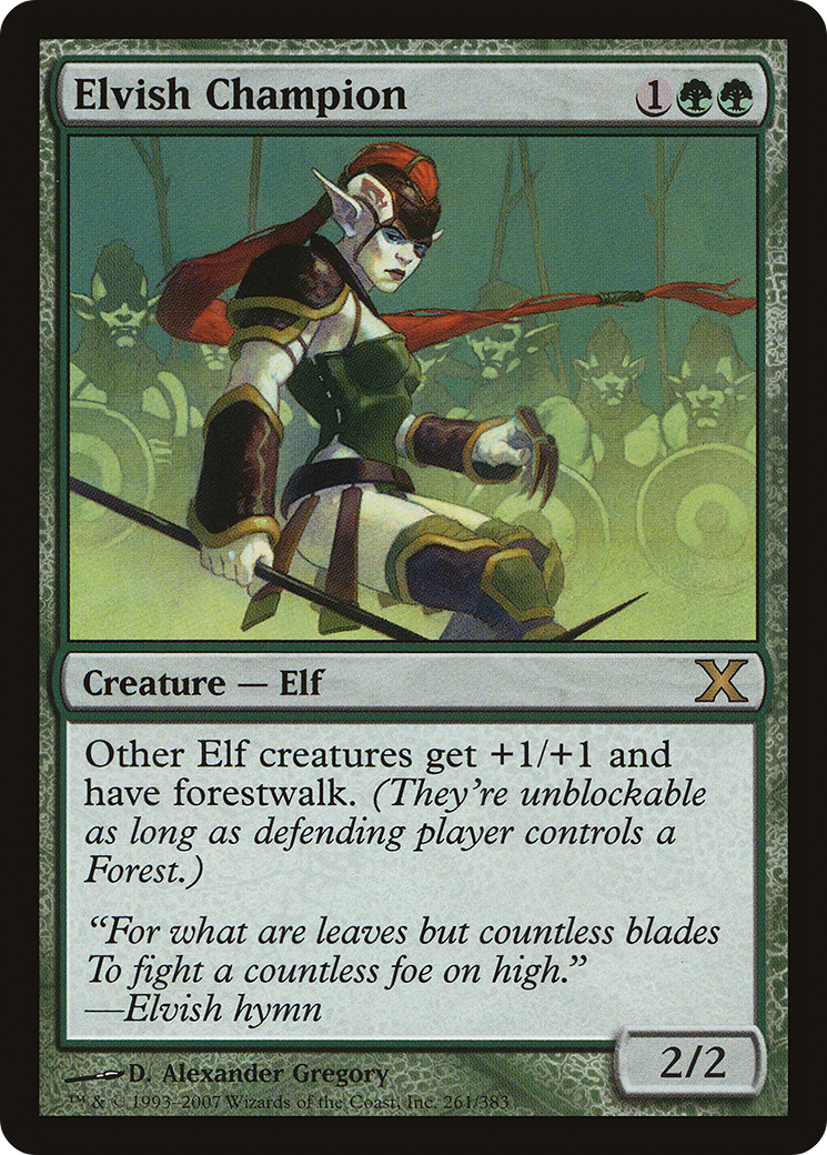 Elvish Champion (261) - Tenth Edition
