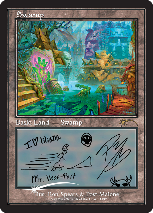 Swamp (1192) [Secret Lair Drop Series] Foil
