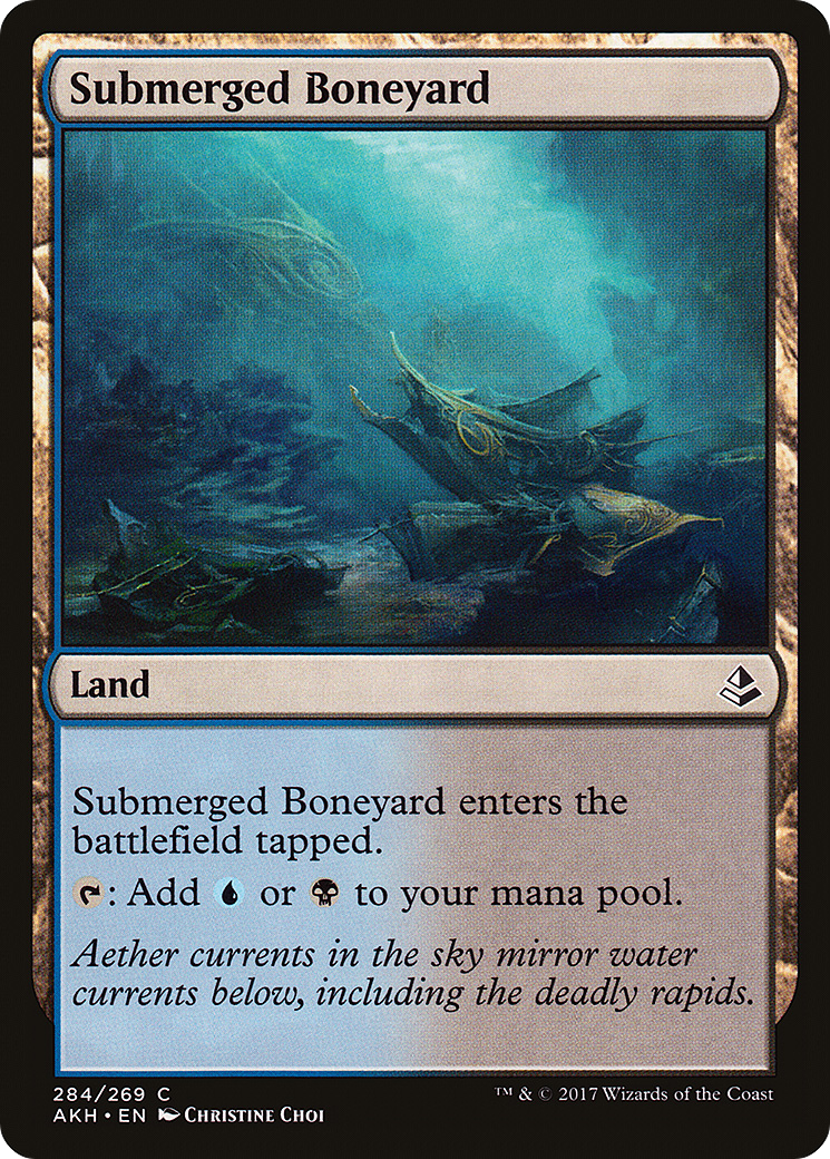 Submerged Boneyard (284) - Amonkhet