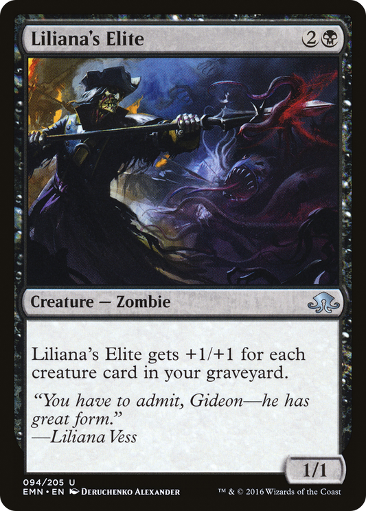Liliana's Elite [Eldritch Moon] Foil