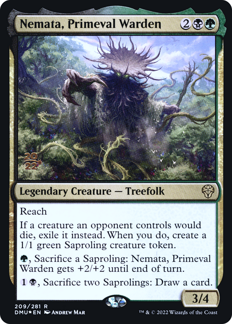 Nemata, Primeval Warden [Dominaria United Prerelease Promos]