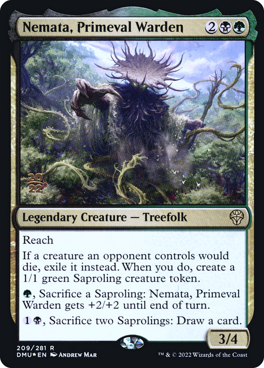 Nemata, Primeval Warden [Dominaria United Prerelease Promos]