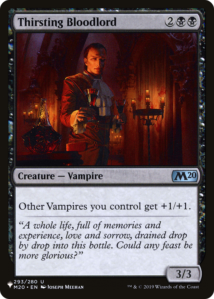 Thirsting Bloodlord [The List Reprints] | Silver Goblin