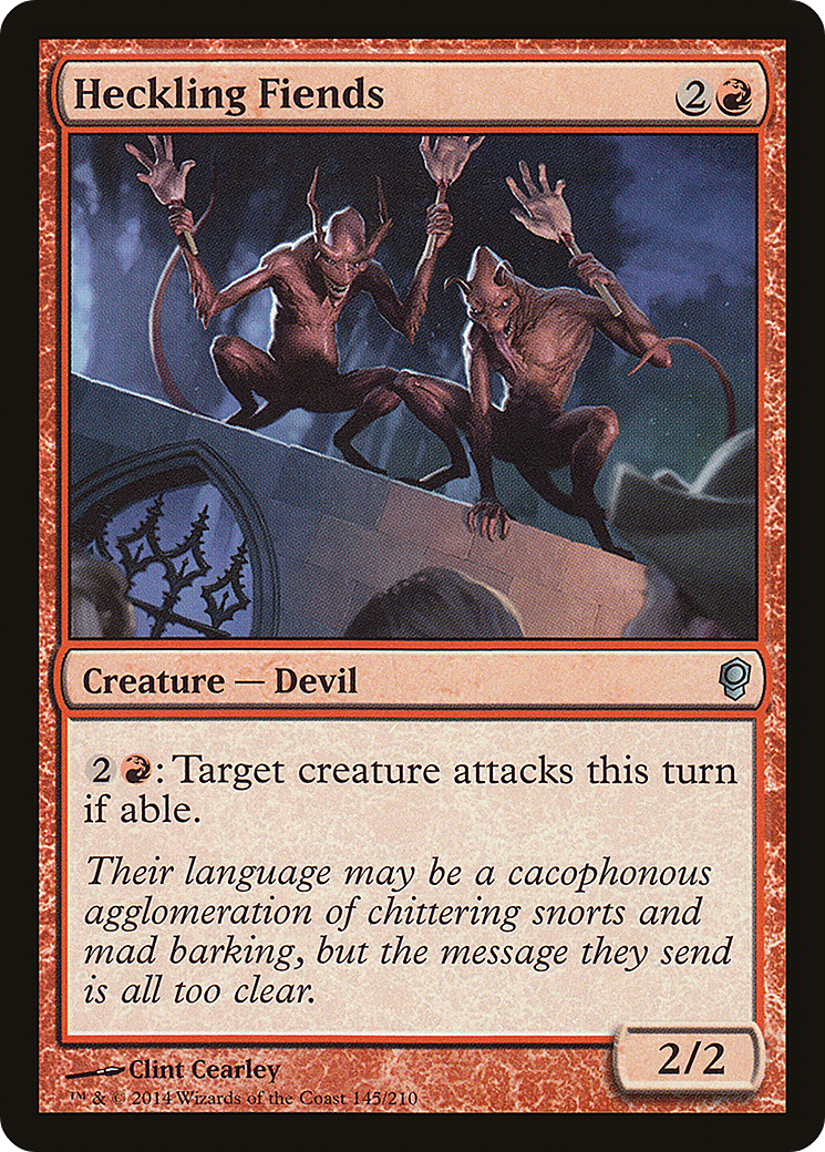 Heckling Fiends [Conspiracy] Foil
