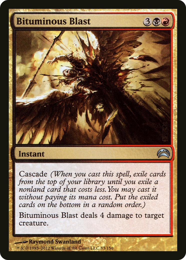 Bituminous Blast [Planechase 2012] Foil